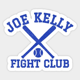 Joe Kelly Fight Club Vintage Sticker